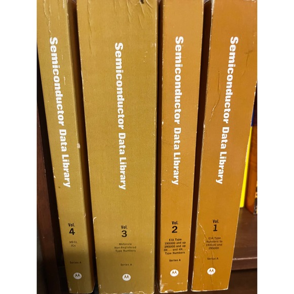 Semiconductor Data Library Vol 1 , Vol 2, Vol 3 and Vol 4 Sets - Picture 5 of 5